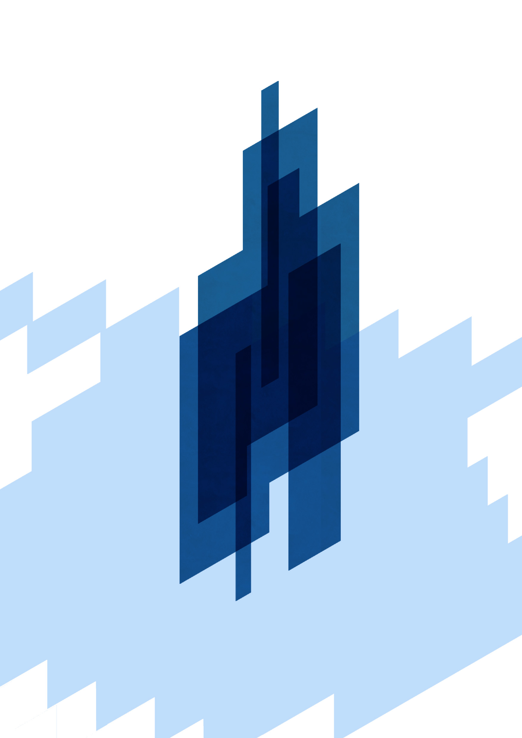 Building 2501, Series EW — screenprint by ezgaa lab